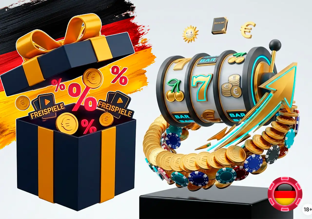 Attraktive Casino Bonusse und Freispiele für Online Spielautomaten in Deutschland.